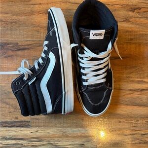 Vans Classic Black and White High-Tops